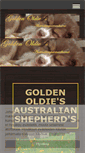 Mobile Screenshot of goldenoldieskennel.com